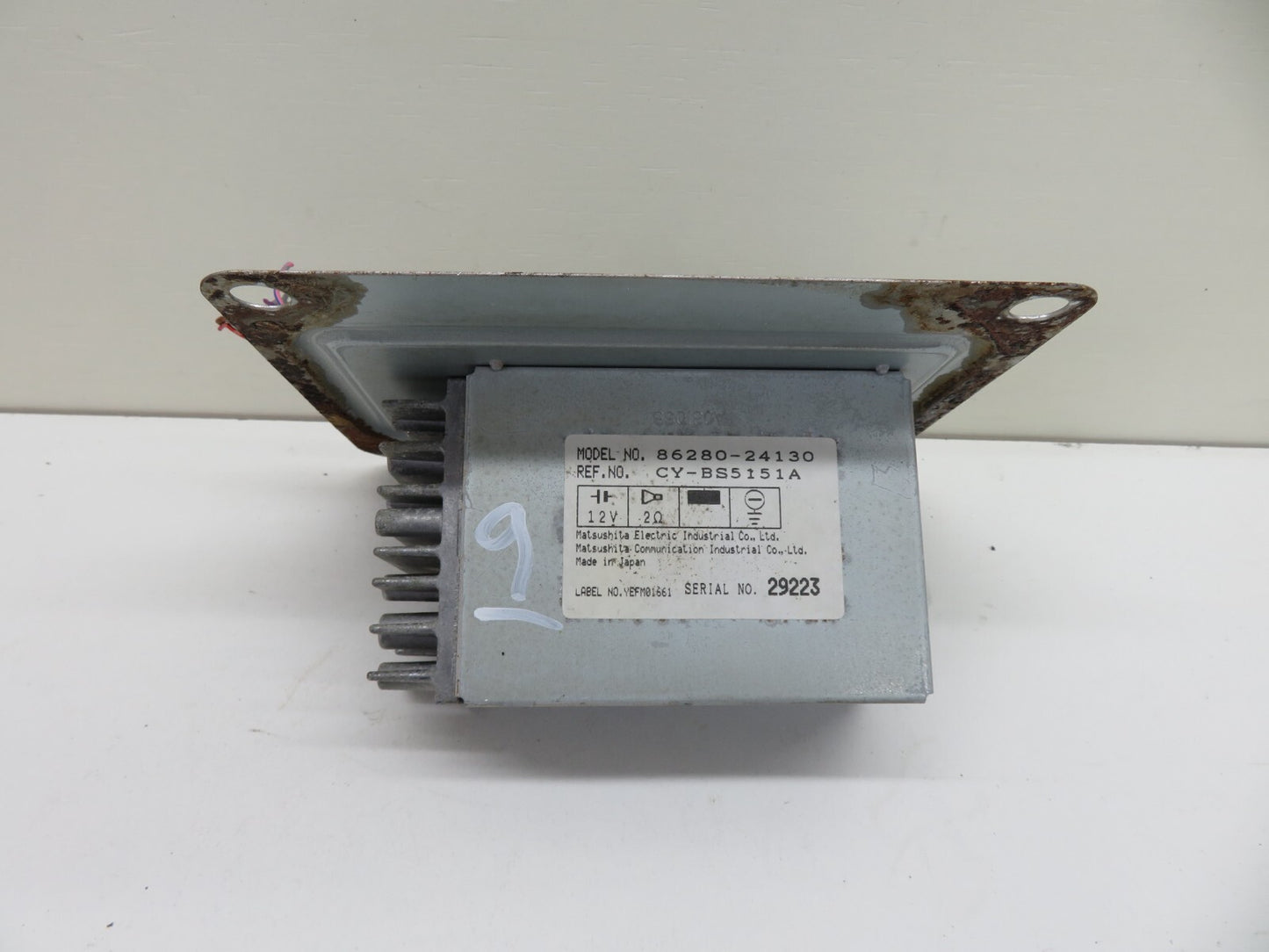 TOYOTA LEXUS SOARER STEREO AMPLIFIER 86280-24130 1991-1999 1242-9