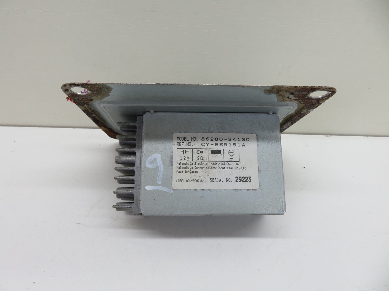 TOYOTA LEXUS SOARER STEREO AMPLIFIER 86280-24130 1991-1999 1242-9