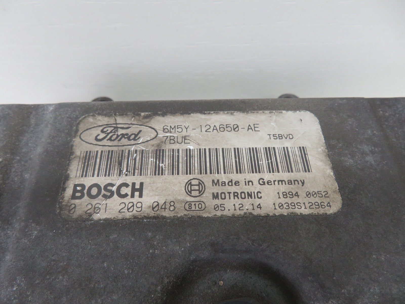 FORD FOCUS ST225 ENGINE ECU KIT 6M5Y-12A650-AE 2005-2010