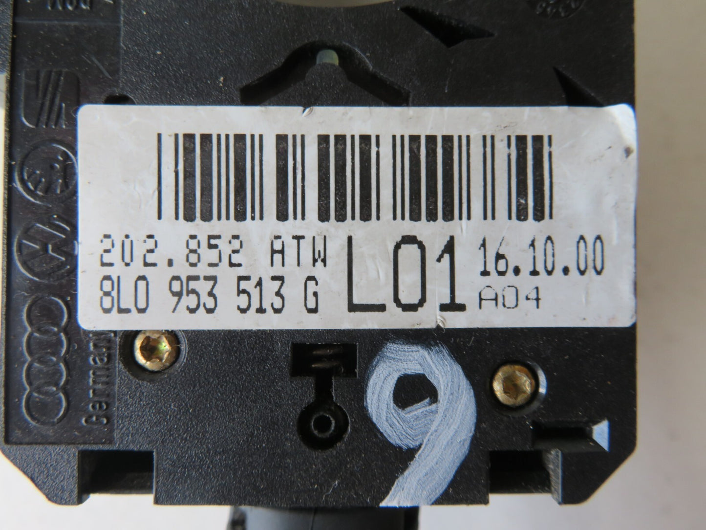 VOLKSWAGEN VW GOLF MK4 INDICATOR STALK 8L0953531G 1998-04 AMS1510-9