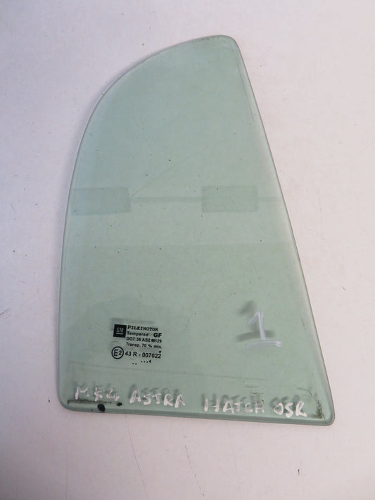 VAUXHALL ASTRA G MK4 HATCHBACK OSR DRIVER REAR WINDOW GLASS 1998-2004 misc1659
