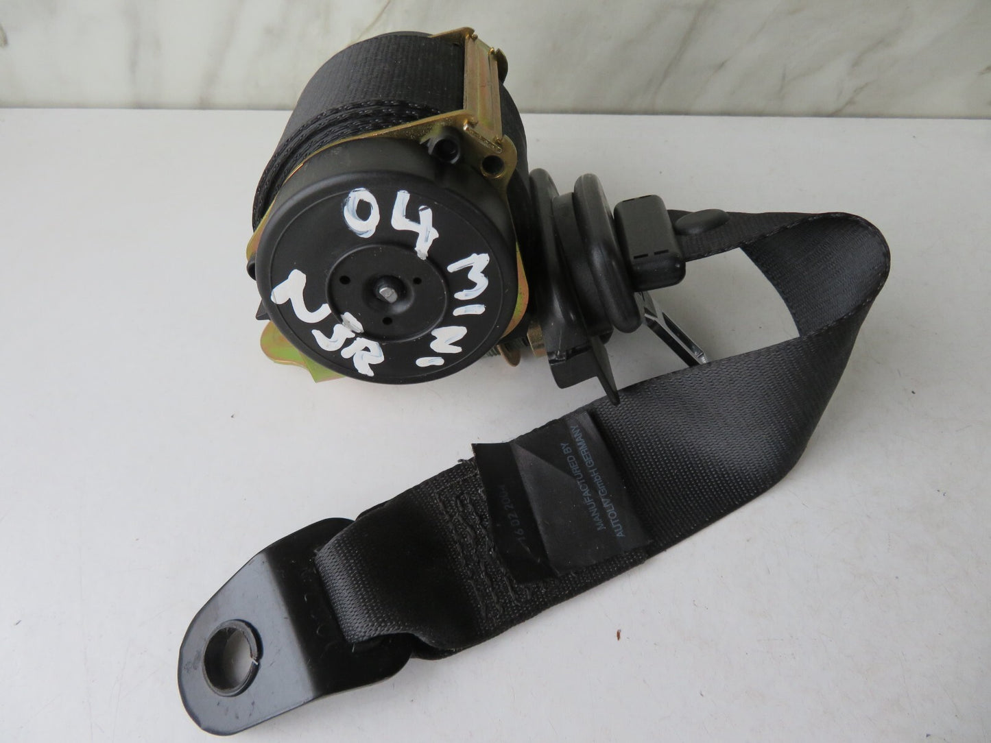 BMW MINI COOPER R50 NSR SEAT BELT 601030000 2000-2006 A0925-7