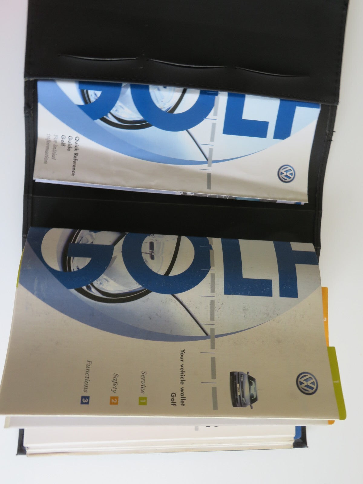 VOLKSWAGEN VW GOLF MK4 OWNERS MANUAL WITH FOLDER 1998-2004 HM-5