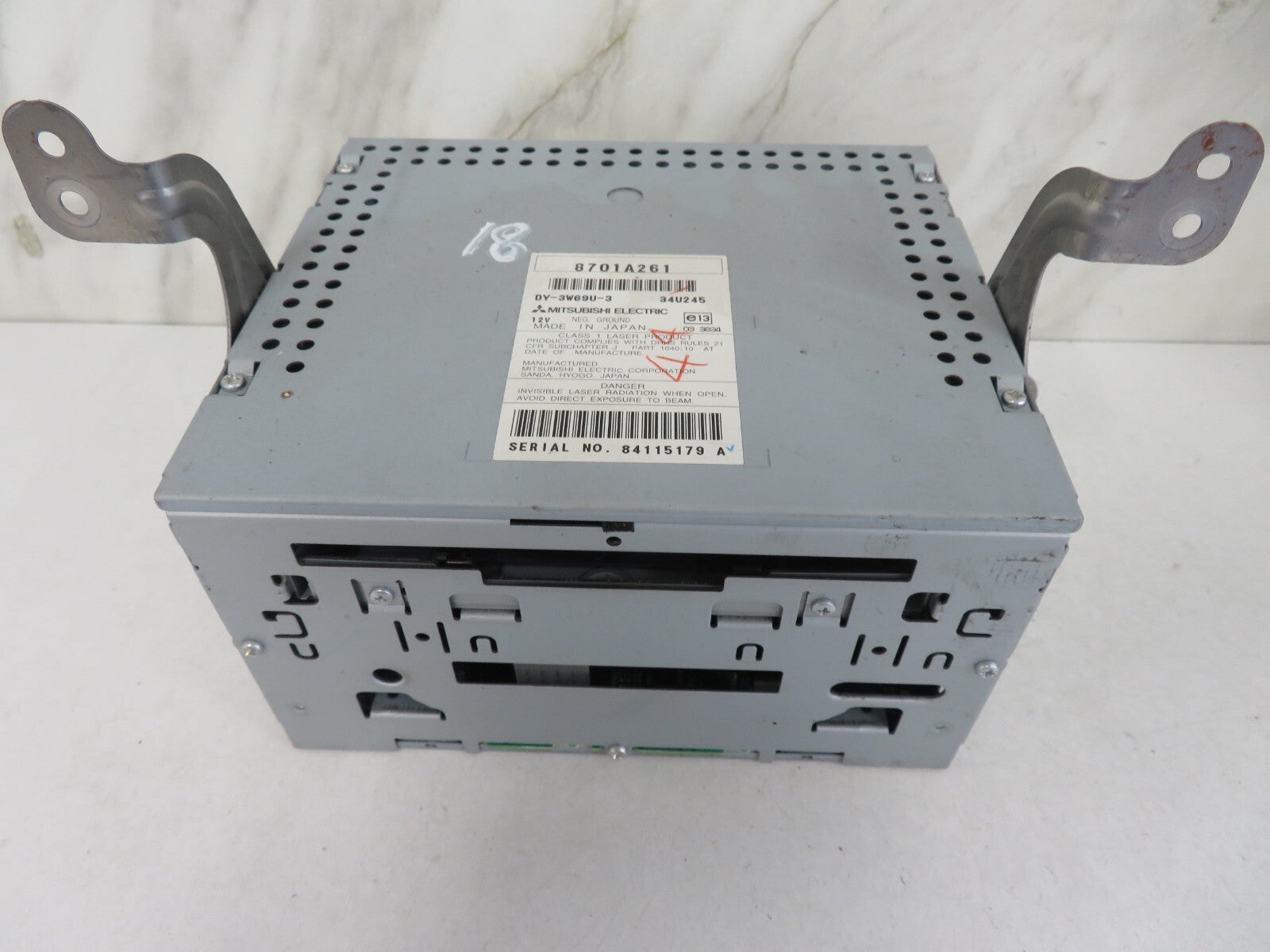 PEUGEOT 4007 RADIO CD HEAD UNIT DY-3W69U-3 2007-2012 1603-18