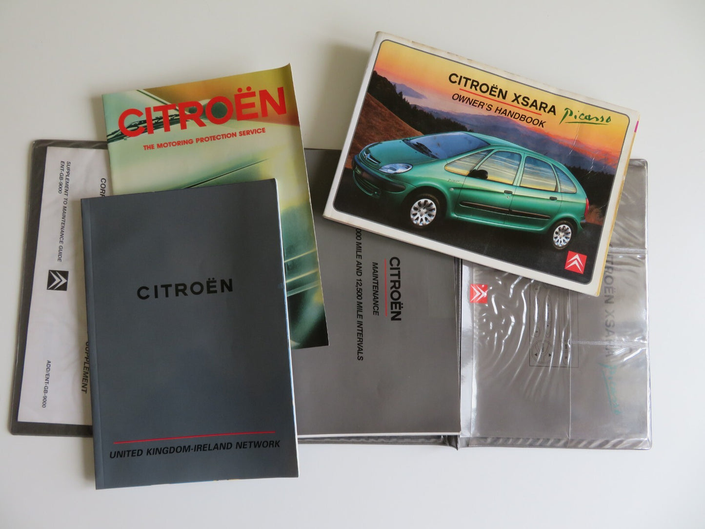 CITROEN XSARA PICASSO OWNERS MANUAL WITH FOLDER 1999-2004 HM3-3