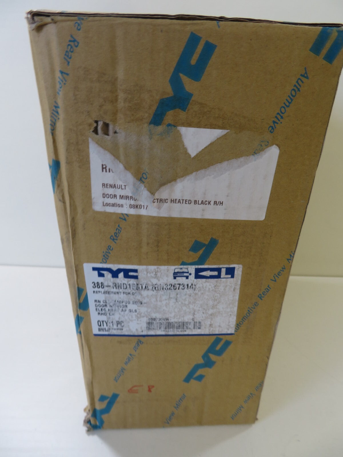 NS PASSENGER LH DOOR WING MIRROR FOR RENAULT CLIO CAMPUS RN3267314 08-12 BRLB