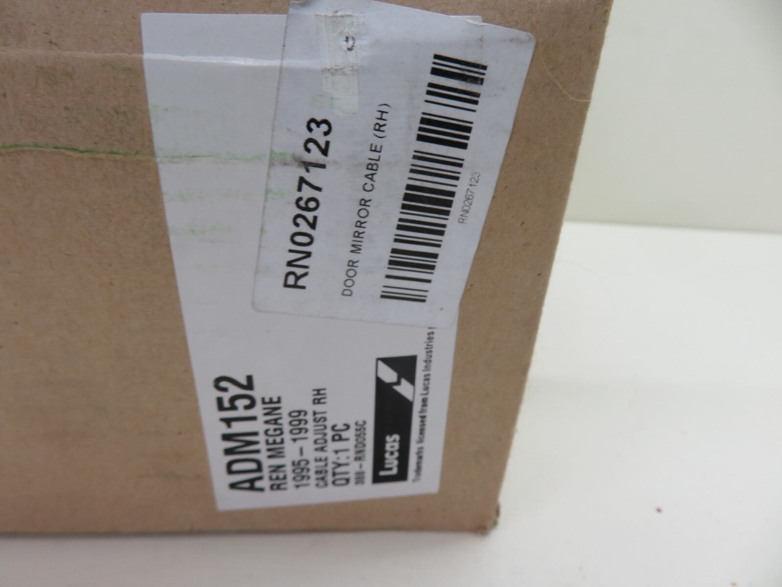 OS DRIVER DOOR WING MIRROR FOR RENAULT MEGANE 1995-1999 ADM152