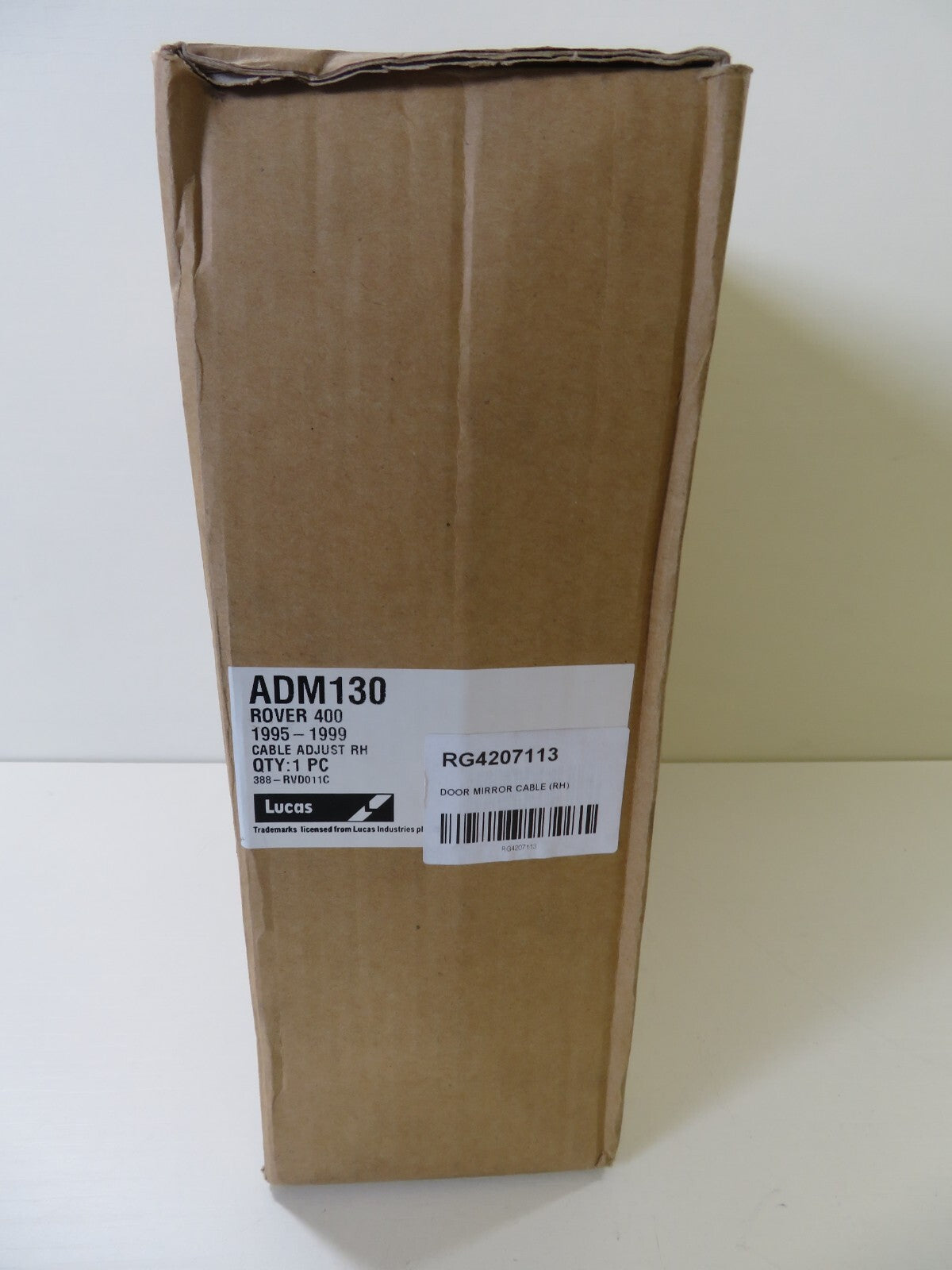 OS DRIVER RH DOOR WING MIRROR ADM130 FOR ROVER 400 1995-1999