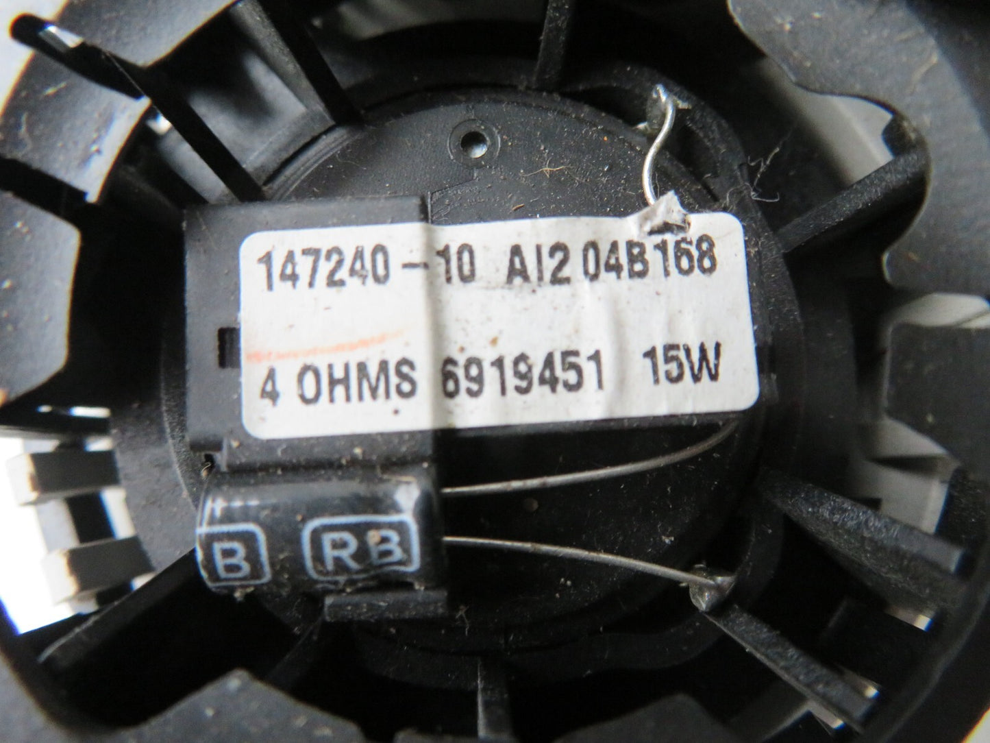 BMW MINI COOPER R50 NS PASSENGER INTERIOR DOOR HANDLE 6919451 2000-2006 A0925-16