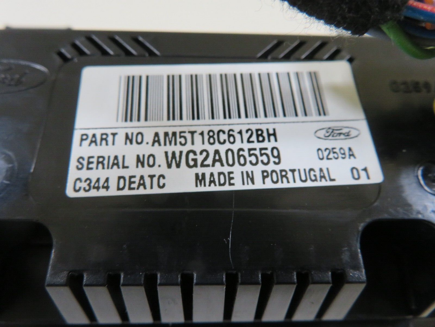 FORD C MAX HEATER CLIMATE CONTROLS AM5T-18C612-BH 2011-2015 1518-3