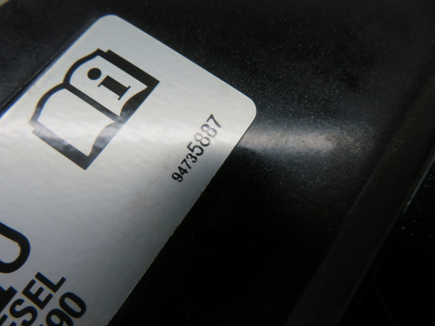 VAUXHALL MOKKA FUEL TANK DOOR FLAP BLACK 2012-2016 1600-