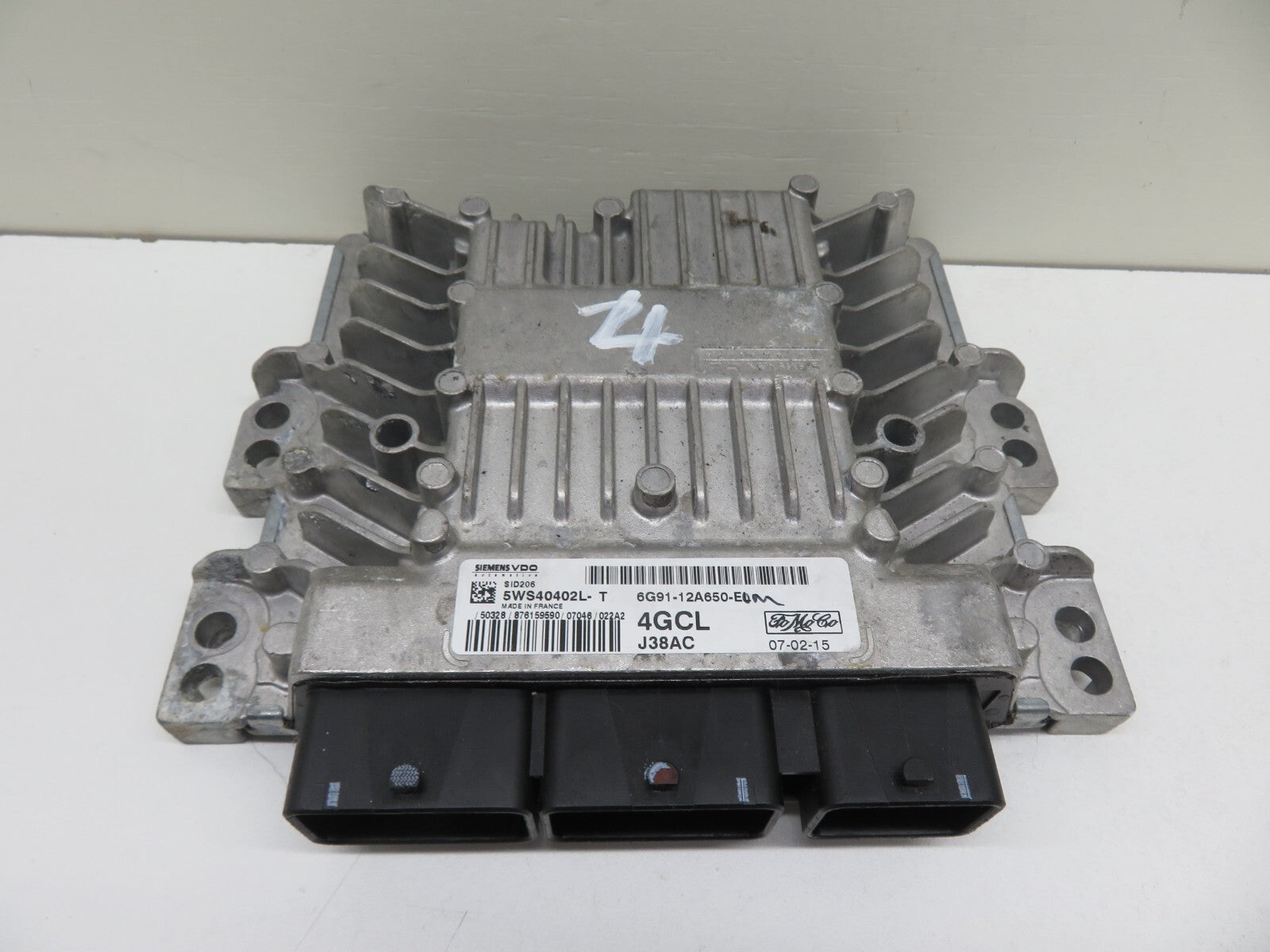 FORD GALAXY MK3 2.0 DIESEL ENGINE ECU 6G91-12A650-ELM 2006-2014 1023-4