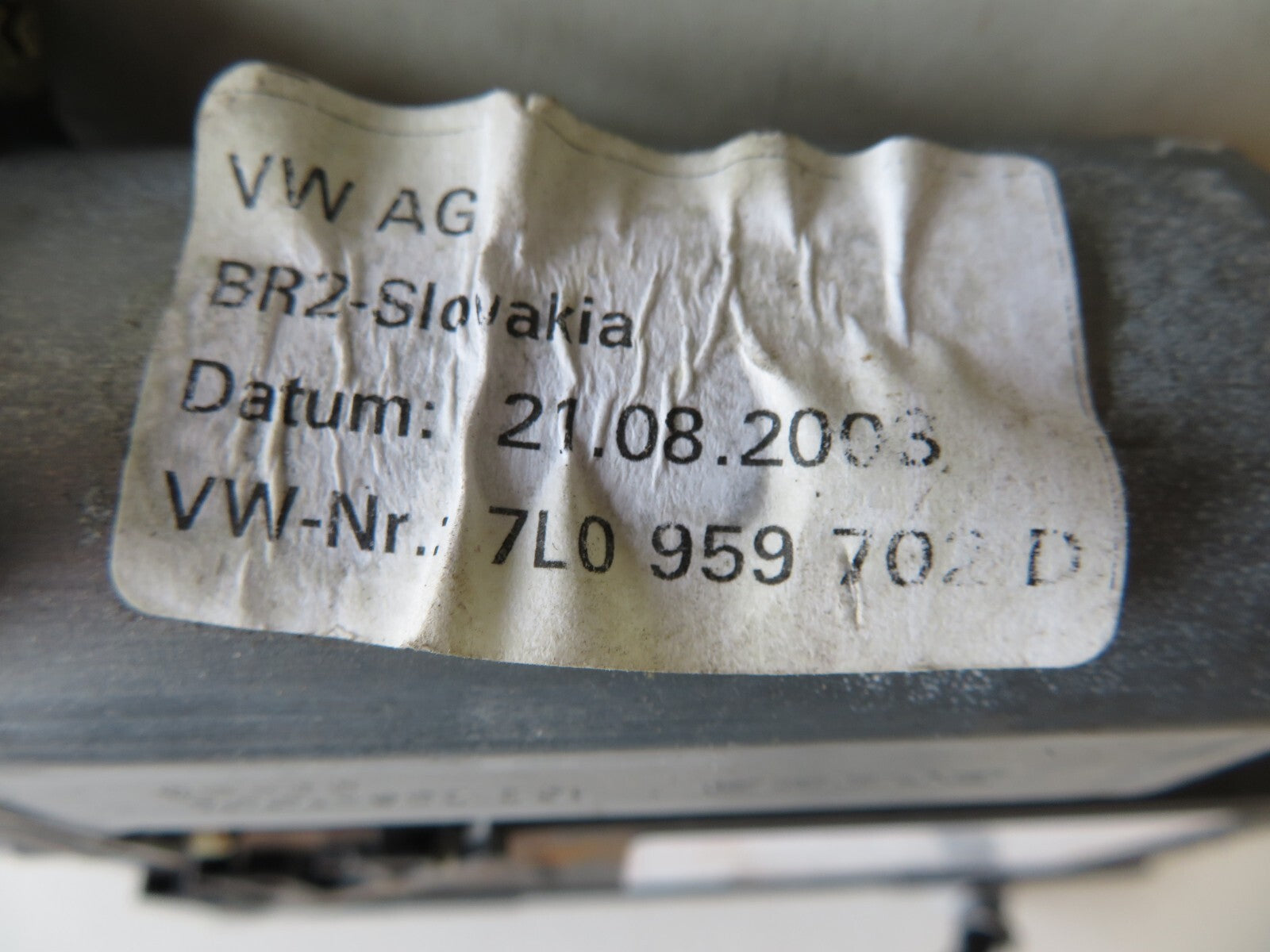 PORSCHE CAYENNE 955 NSF WINDOW MOTOR 3d2959792a 2000-2004 AMS1020 SA