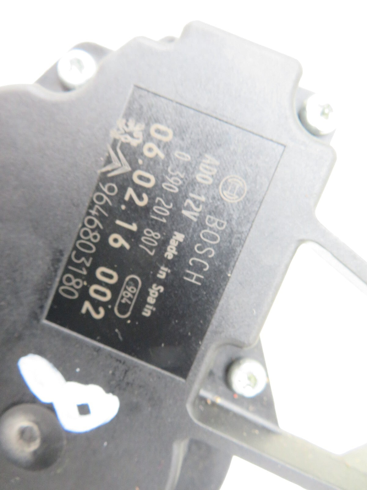 CITROEN C4 REAR WIPER MOTOR 9646803180 2004-2010 WV06-8