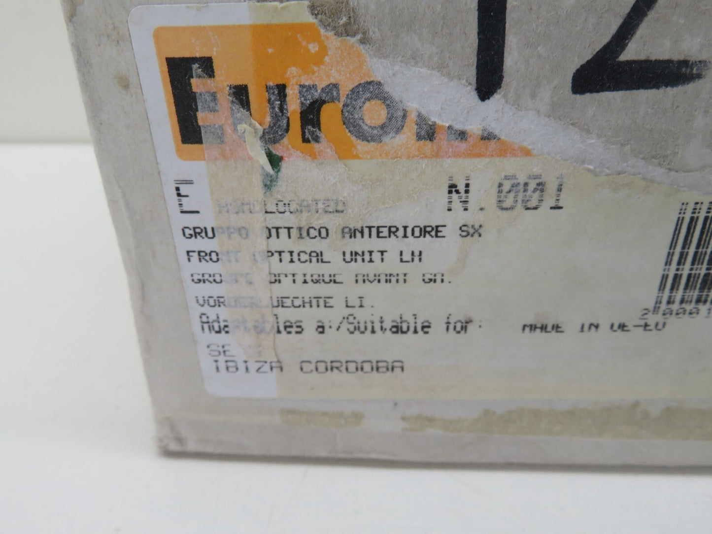 NS PASSENGER FRONT INDICATOR LIGHT FOR A SEAT IBIZA CORDOBA 1993-1996 #127