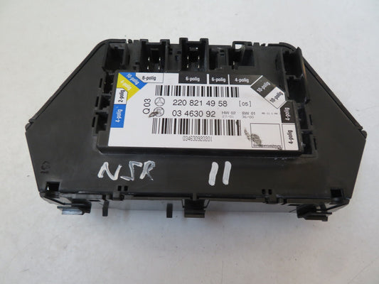 MERCEDES S CLASS W220 NSR SEAT CONTROL MODULE 2208214958 1998-2005 A1415-11