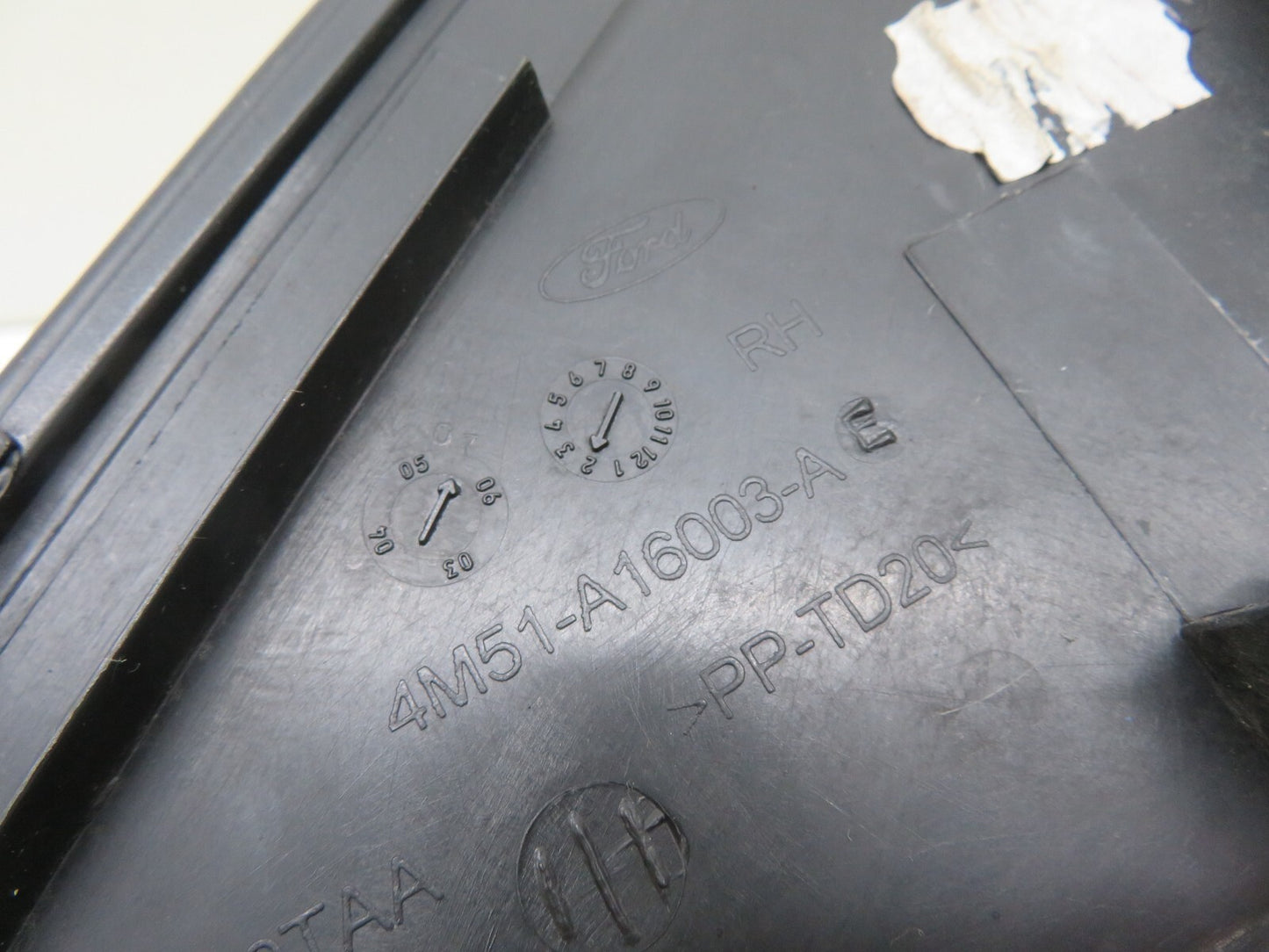 FORD FOCUS ST225 OS DRIVER DOOR MIRROR TRIM 4M51-A16003-AE 2005-2010 #1411-16