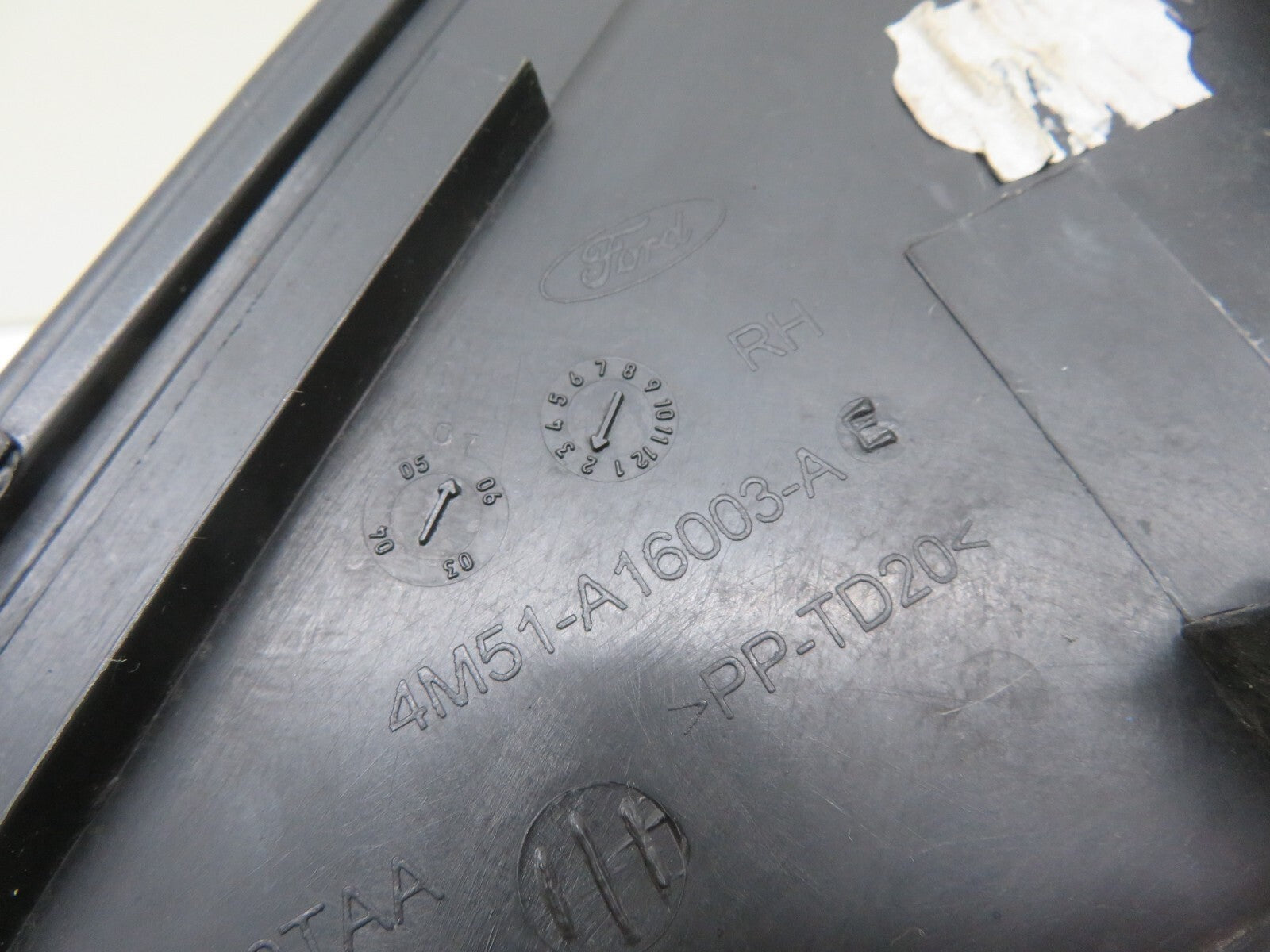 FORD FOCUS ST225 OS DRIVER DOOR MIRROR TRIM 4M51-A16003-AE 2005-2010 #1411-16