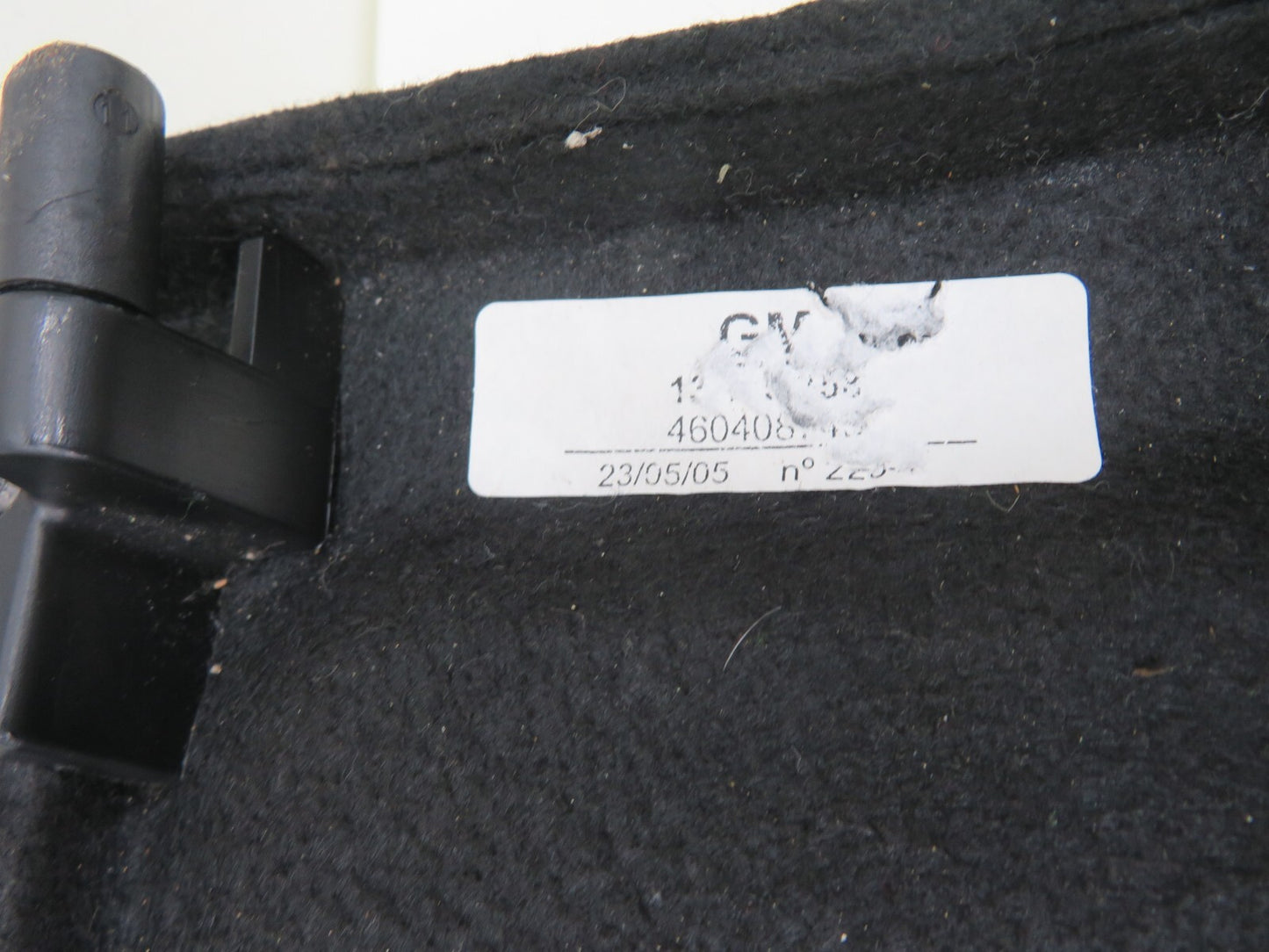 VAUXHALL MERIVA A PARCEL SHELF LOAD COVER 2002-2009