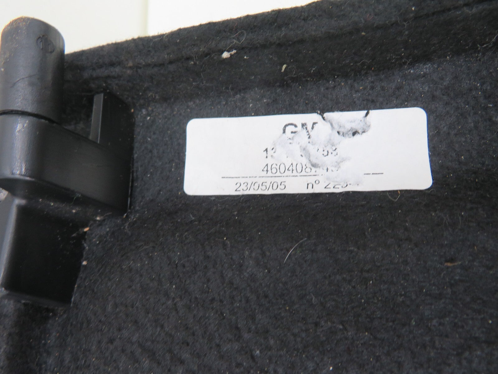 VAUXHALL MERIVA A PARCEL SHELF LOAD COVER 2002-2009