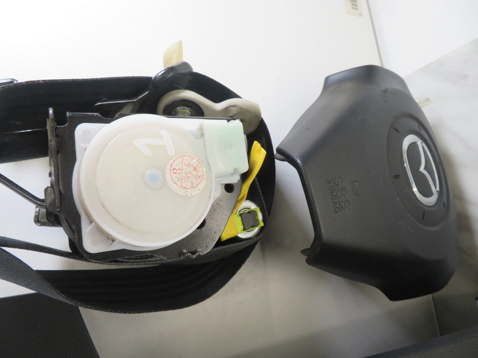 MAZDA 5 MPV DASHBOARD AIR / /BAG KIT STEERING WHEEL SEAT BELTS 2005-2010 A1414-1