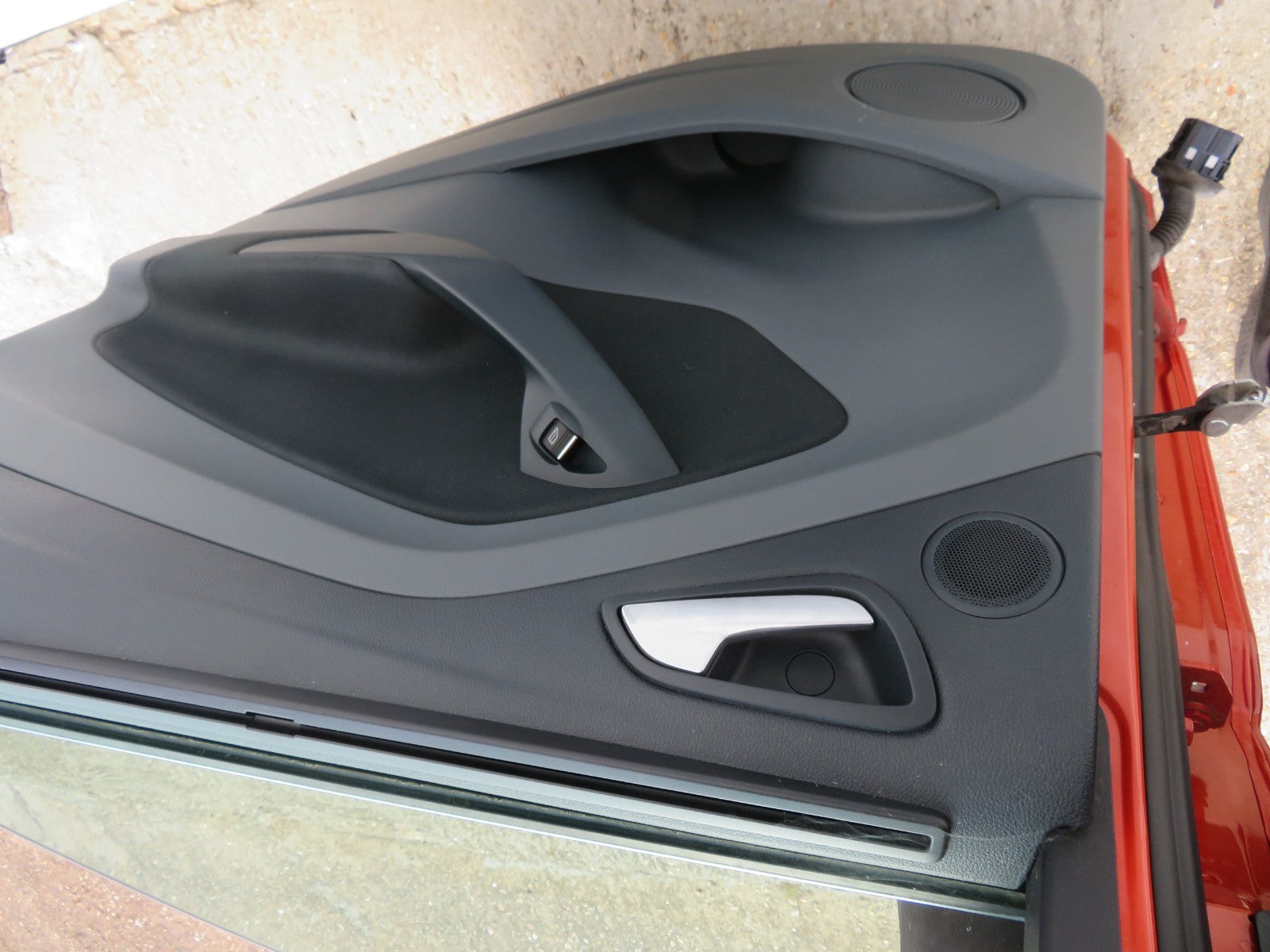 FORD CMAX C MAX OSR DRIVER REAR DOOR IN ORANGE 2010-2015 (SEE PHOTOS)