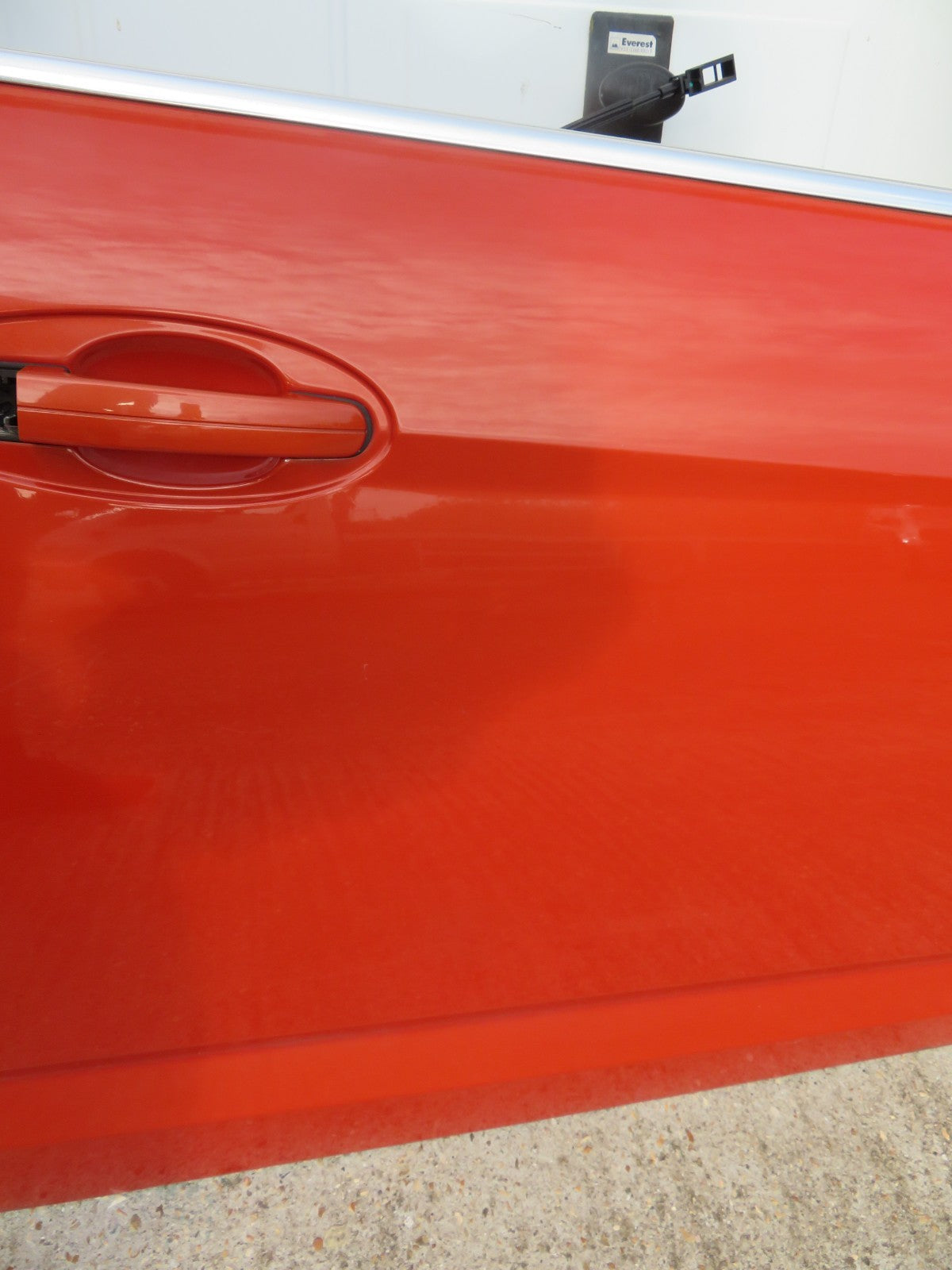 FORD CMAX C MAX OSF FRONT DRIVER DOOR IN ORANGE 2010-2015 (SEE PHOTOS)