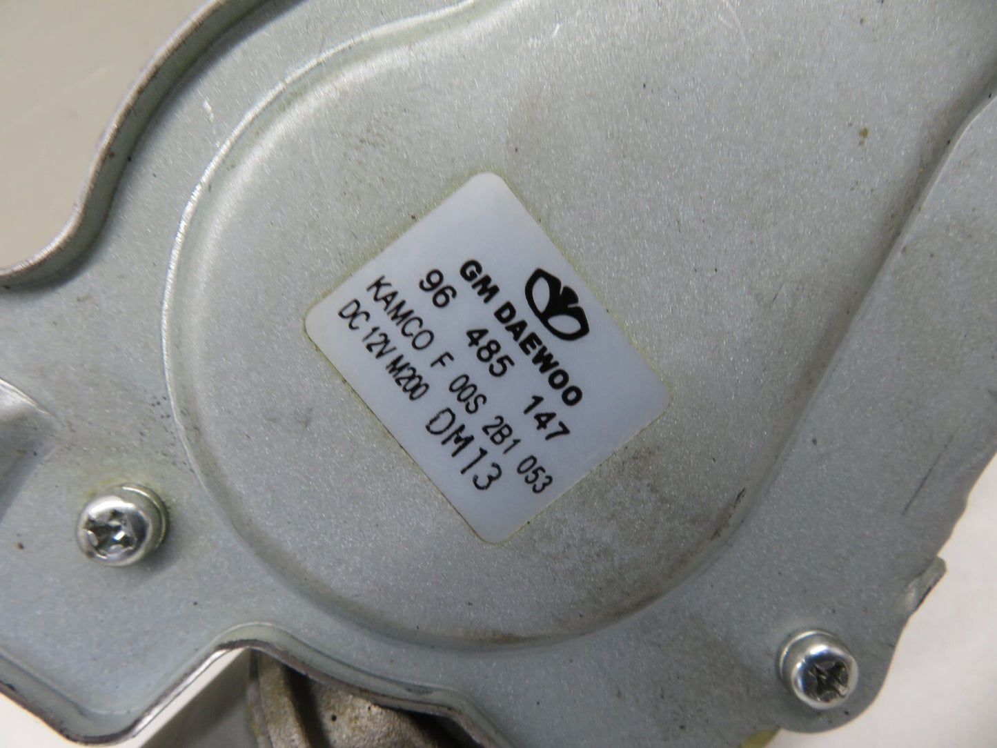 CHEVROLET MATIZ REAR WIPER MOTOR 96485147 2005-2010 1424-4