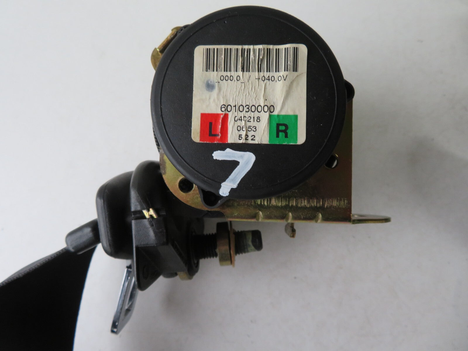 BMW MINI COOPER R50 NSR SEAT BELT 601030000 2000-2006 A0925-7