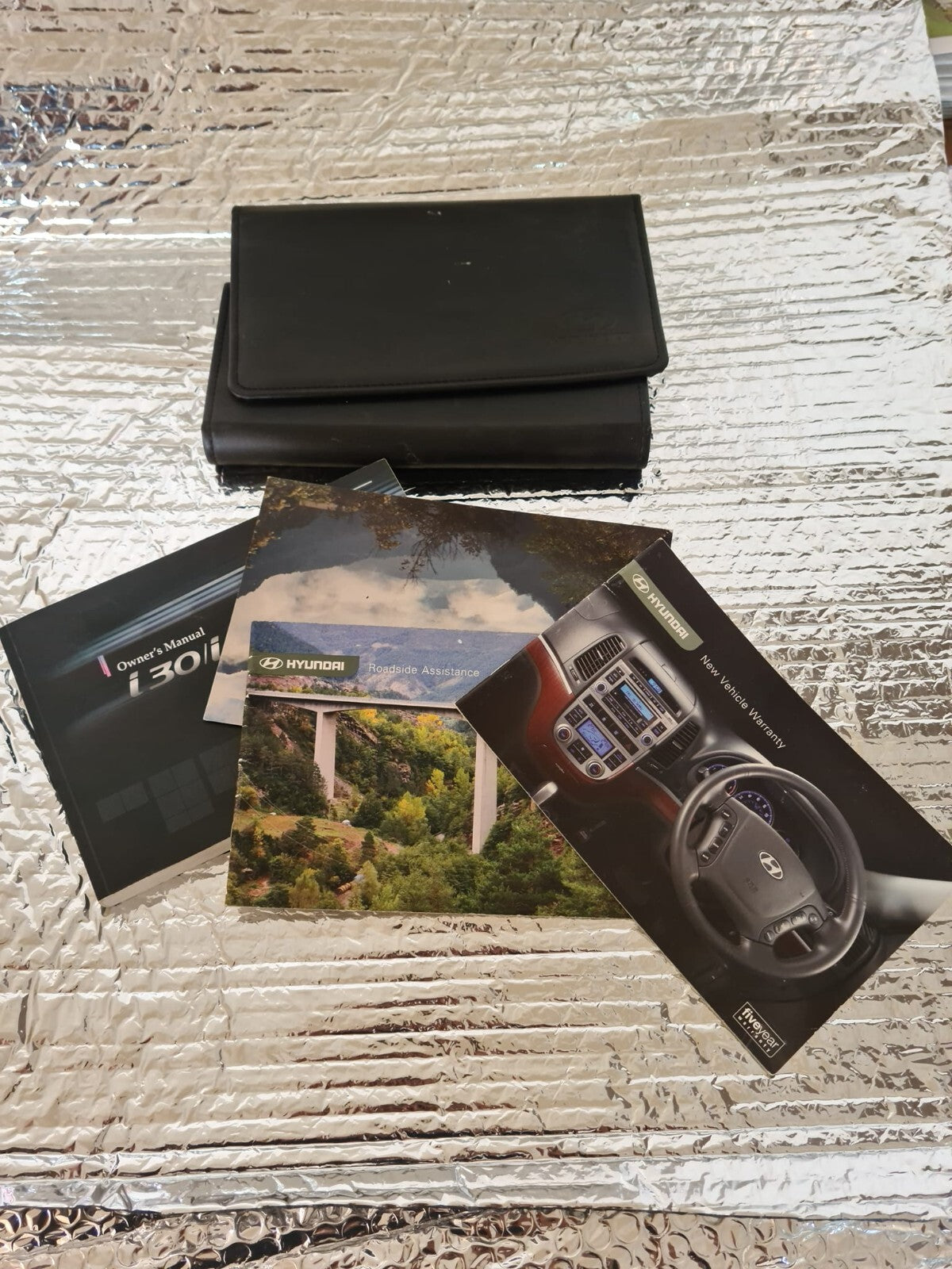 HYUNDAI I30 OWNER MANUAL WITH FOLDER 2007-2010 AS2