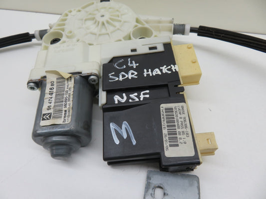 CITROEN C4 NSF PASSENGER SIDE WINDOW REGULATOR 9647441680 2004-2010 WV06-3