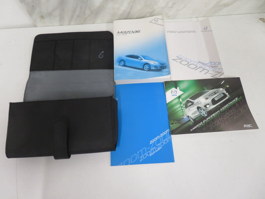 MAZDA 6 OWNERS MANUAL WITH FOLDER 2009-2012 MIX1511-6