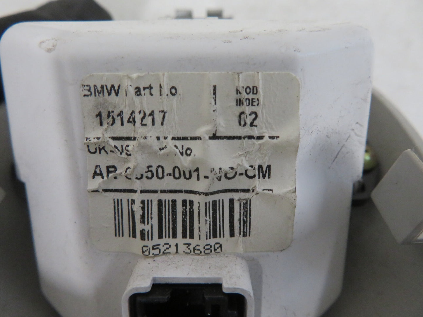 BMW MINI COOPER R50 INTERIOR CLOCK 2001-2006 1514217 1315-7