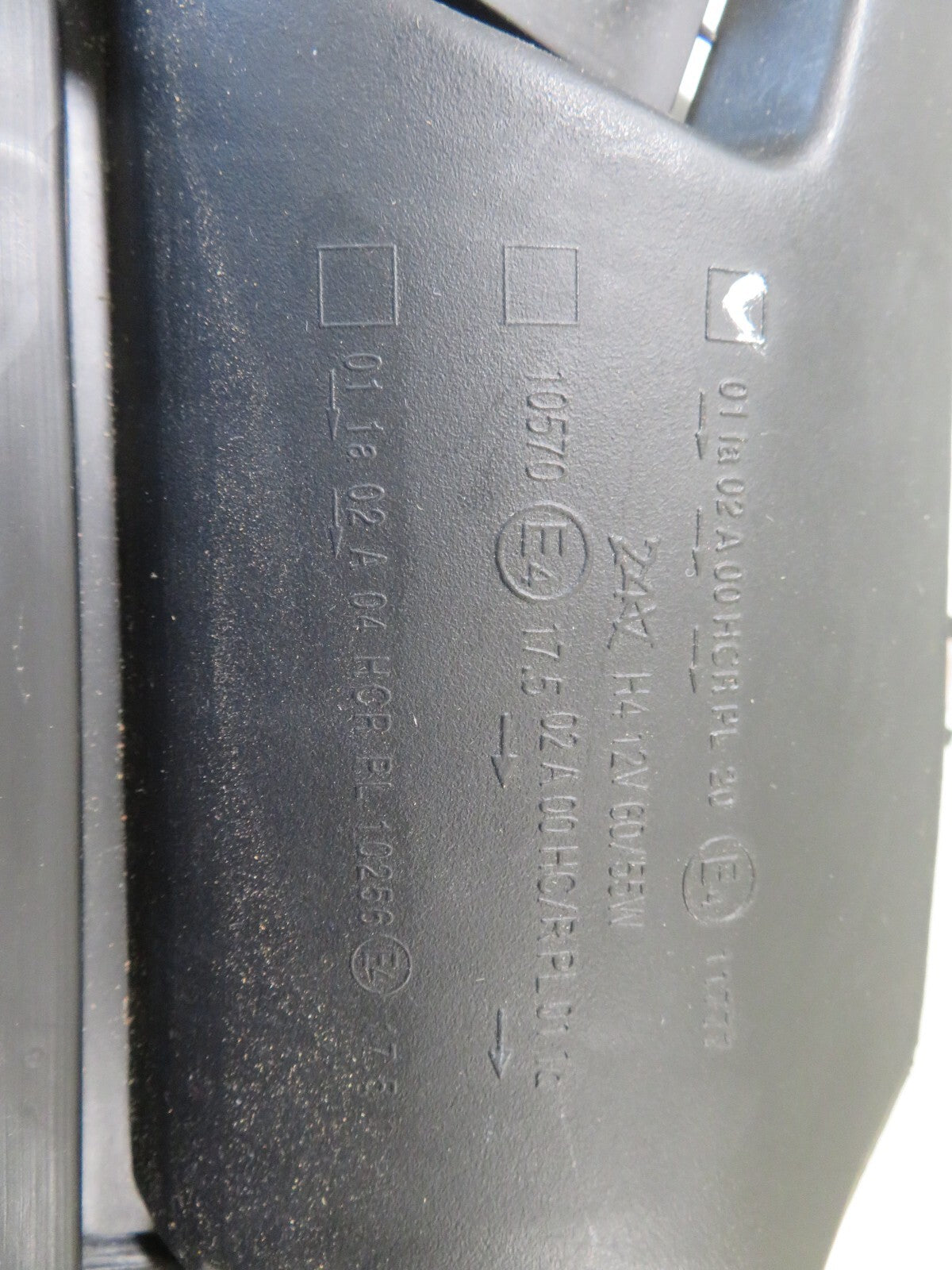 DEPO NS LH PASSENGER HEADLIGHT 445-1110L-RD-EM FITS SEAT IBIZA 1999-2002 LM53