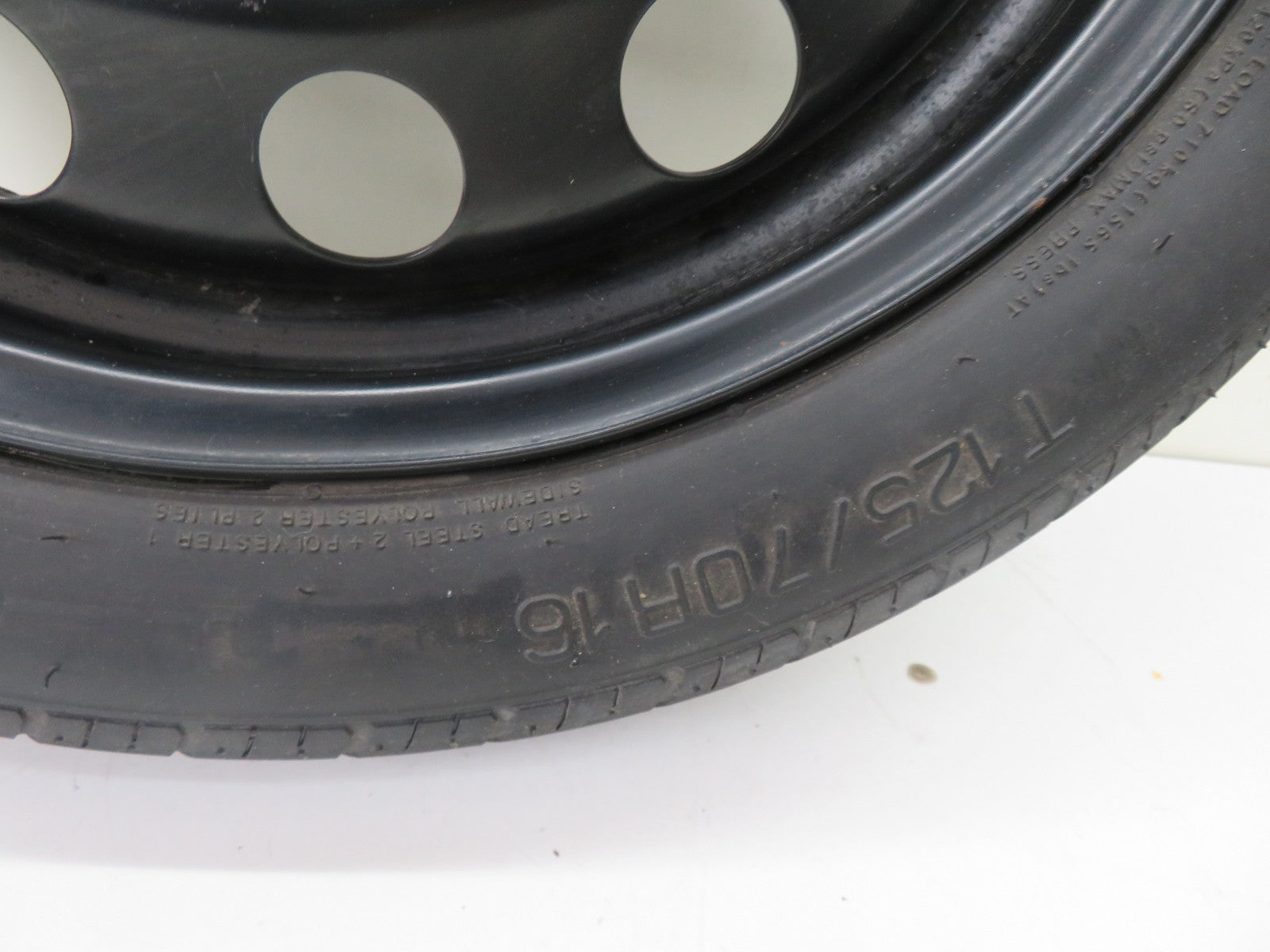 VOLKSWAGEN VW GOLF MK6 R16 16" SPARE WHEEL SPACE SAVER 2009-2013