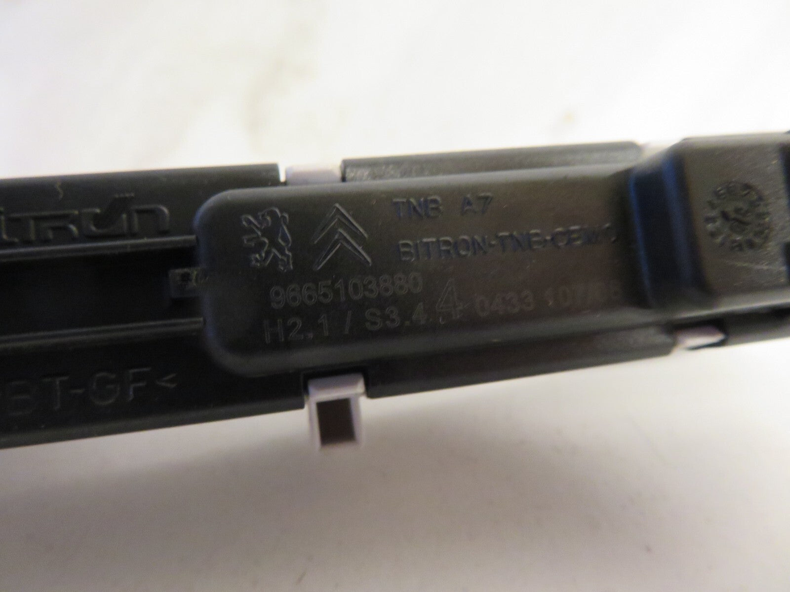 PEUGEOT 207CC SEAT BELT WARNING DISPLAY 9665103880 2007-2013 AMS1515-7