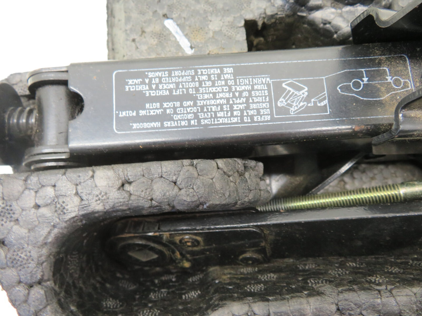 JAGUAR XJR CAR JACK KIT BOOT FOAM 1994-2001 1750-1