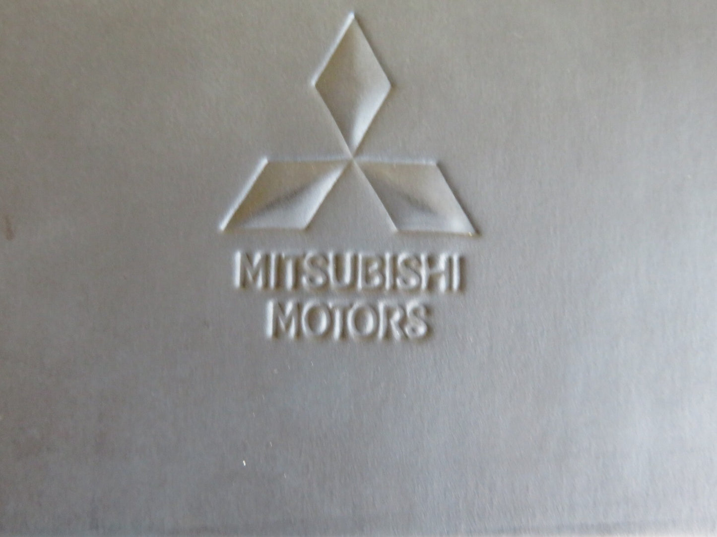 MITSUBISHI SPACE STAR OWNERS MANUAL WITH FOLDER 1998-2002 HM2-10