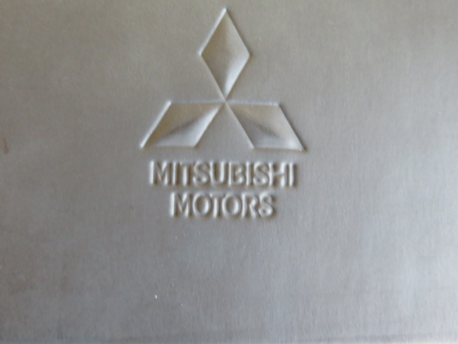MITSUBISHI SPACE STAR OWNERS MANUAL WITH FOLDER 1998-2002 HM2-10