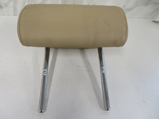 BMW X5 E53 REAR LEATHER HEAD REST BEIGE 1999-2006 M1544-2