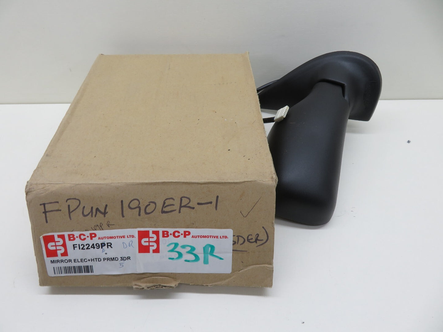 OS DRIVER DOOR WING MIRROR FOR FIAT PUNTO 1999-2004 #33R