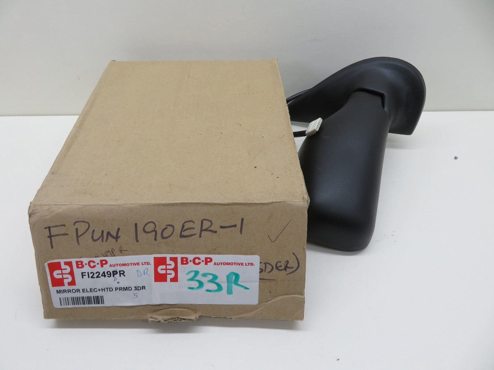 OS DRIVER DOOR WING MIRROR FOR FIAT PUNTO 1999-2004 #33R