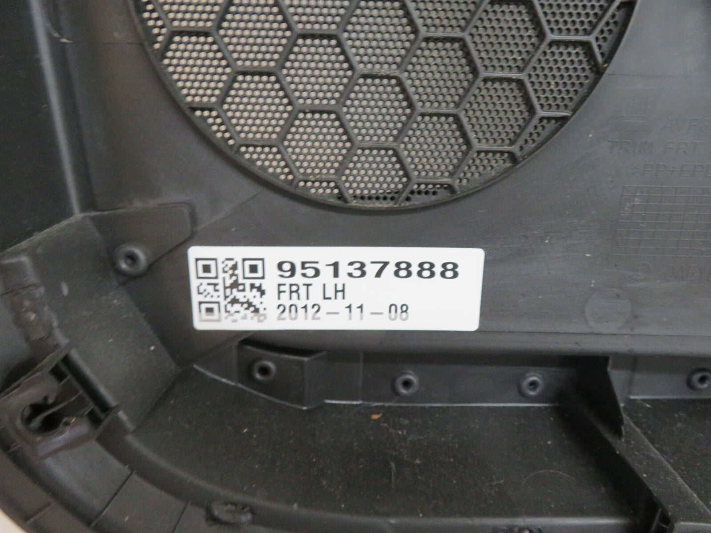 VAUXHALL MOKKA NS PASSENGER FRONT LEATHER DOOR CARD (SEE PHOTOS) 2012-2016