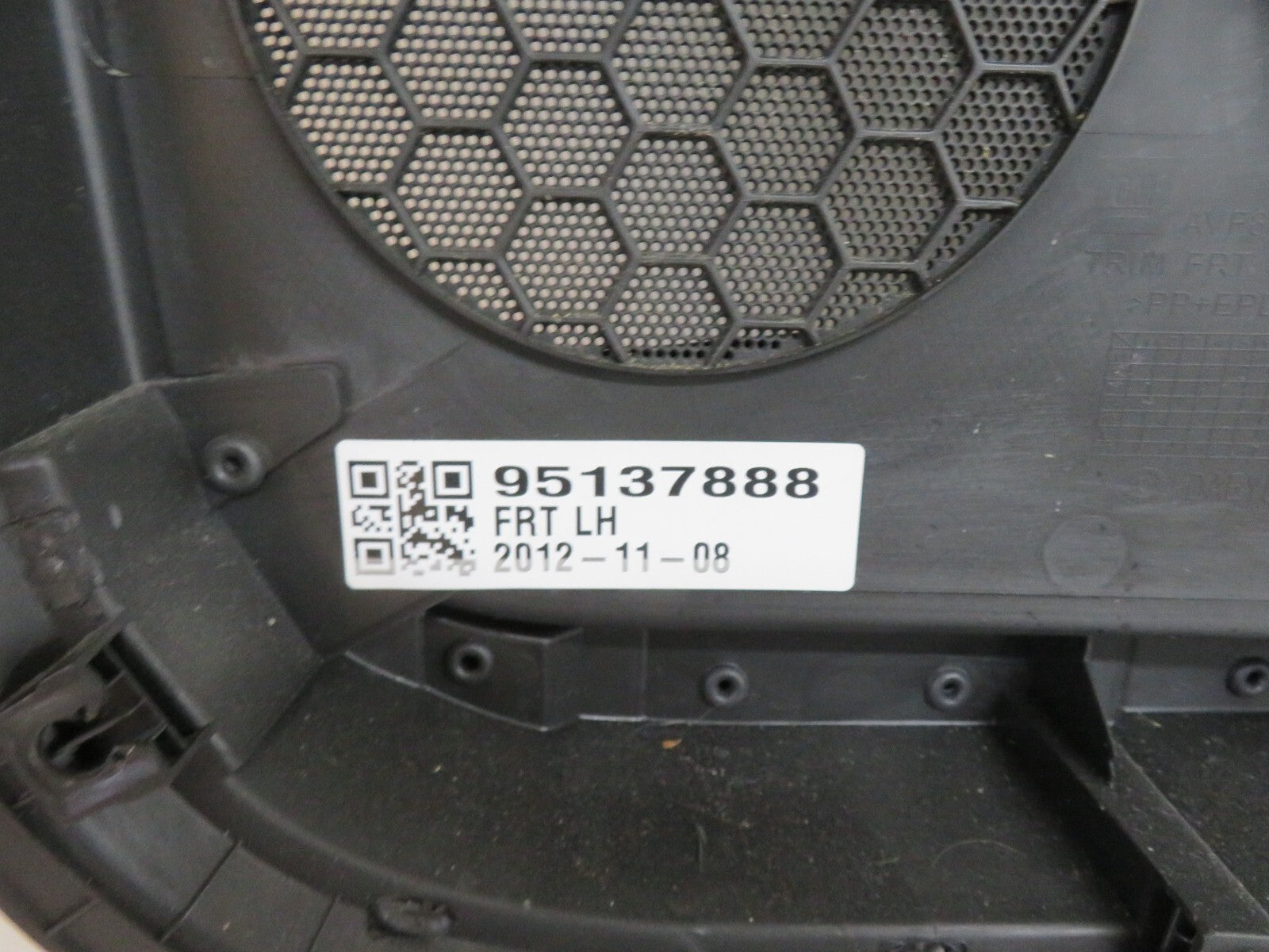 VAUXHALL MOKKA NS PASSENGER FRONT LEATHER DOOR CARD (SEE PHOTOS) 2012-2016