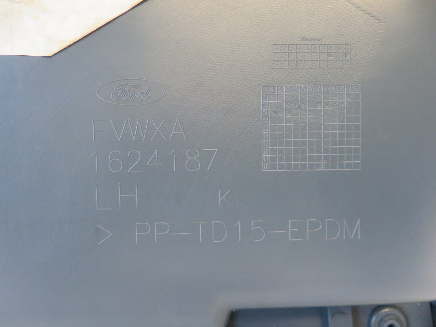 FORD GRAND C MAX NSF PASSENGER INTERIOR FRONT DOOR CARD 2011-2015