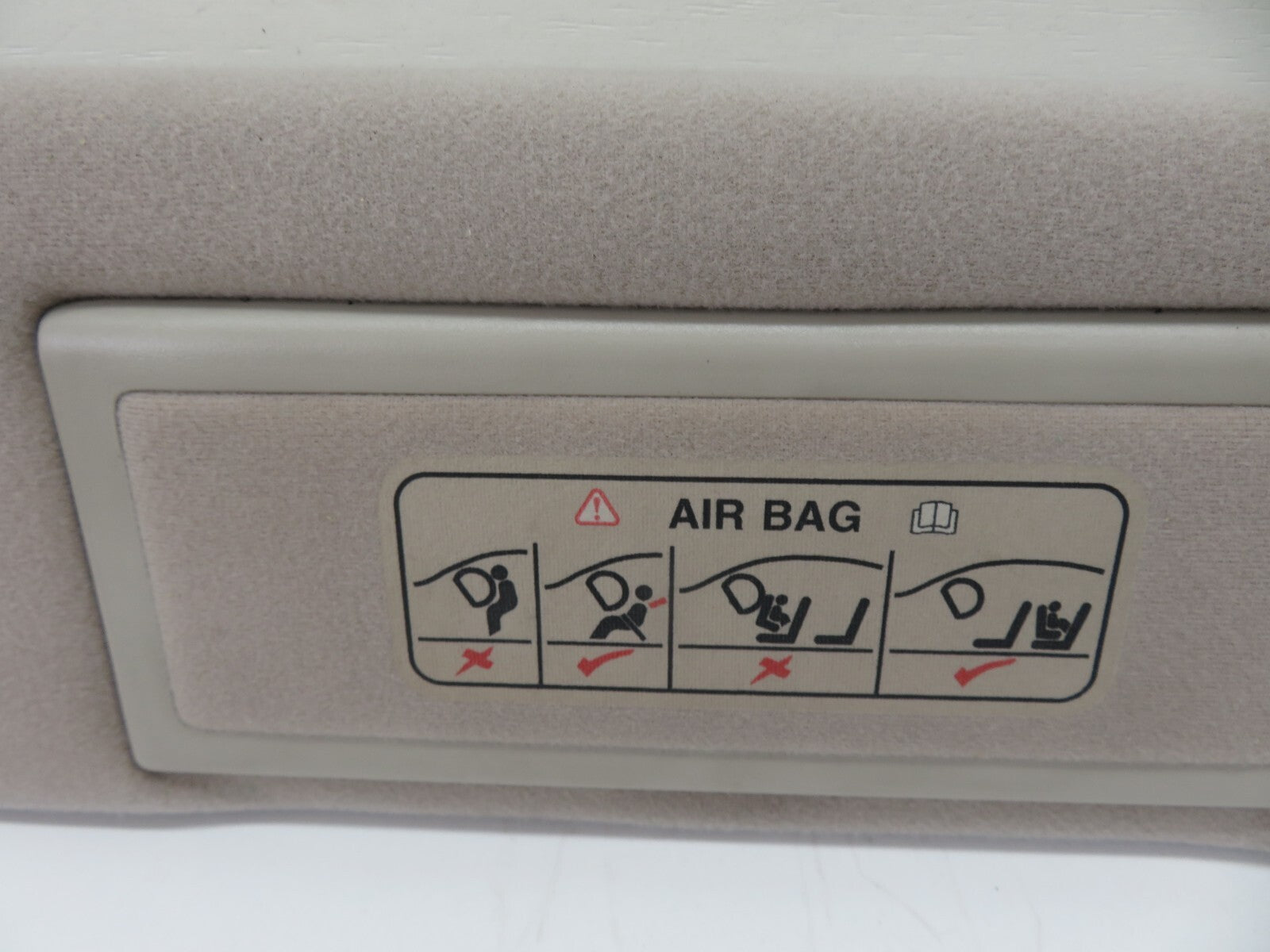 JAGUAR XJR OS DRIVER SUN VISOR 1994-2001 1800-2