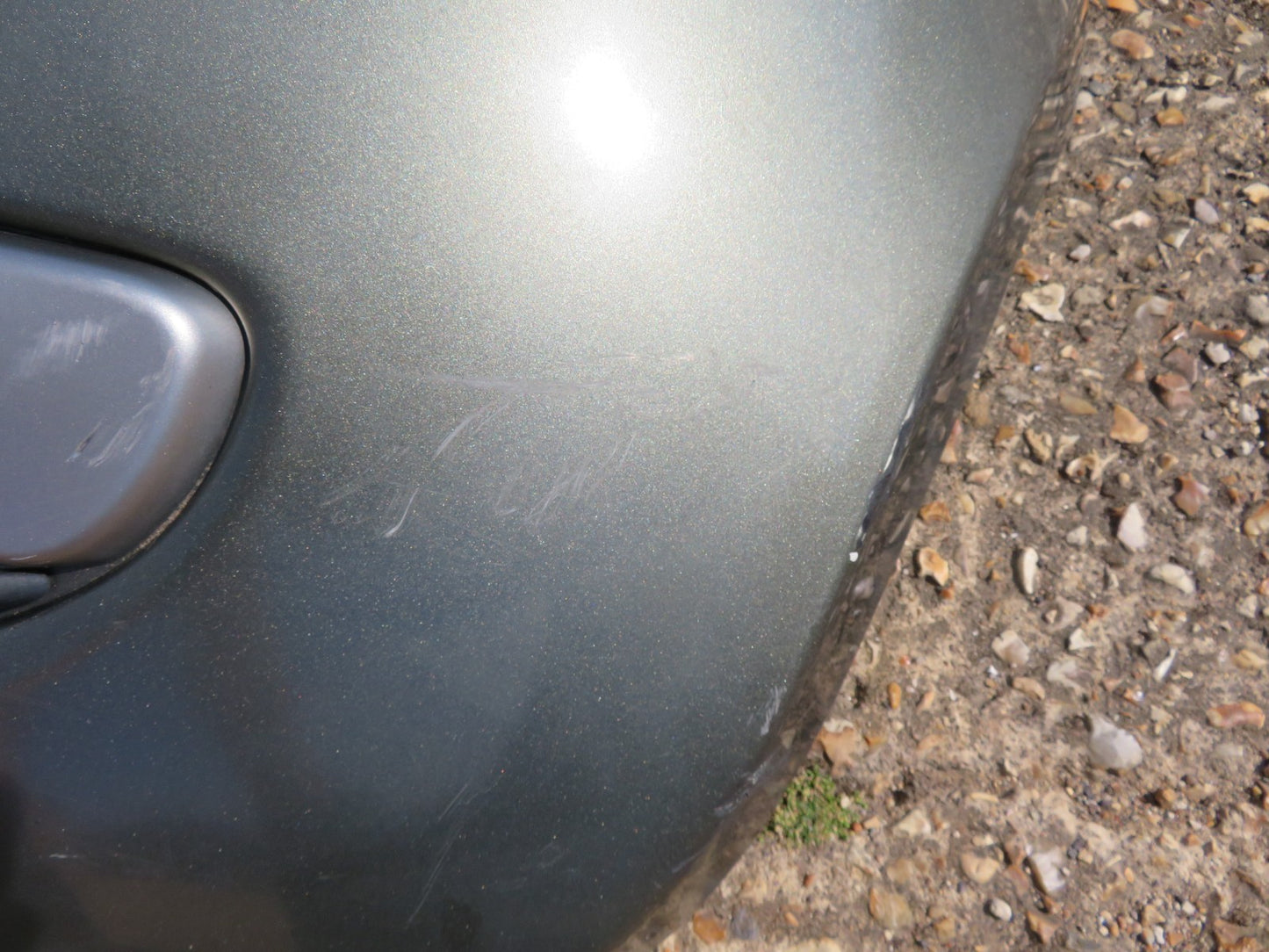 FIAT 500 REAR BUMPER DIESEL EDITION (SEE PHOTOS) 2007-2012