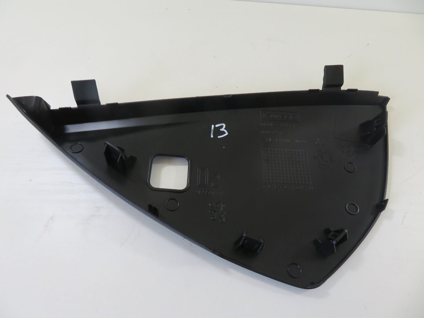 PEUGEOT 308 OS DRIVER SIDE DASHBOARD END TRIM 9655989477 2007-2013 1349-13