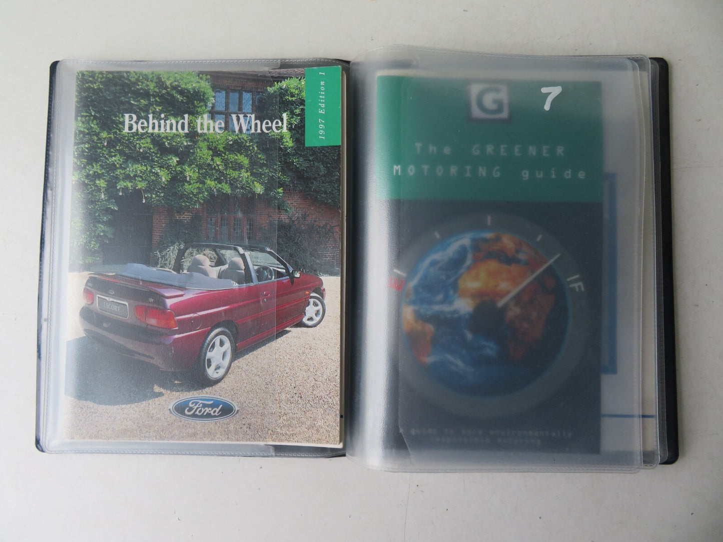 FORD FIESTA MK4 OWNERS MANUAL WITH FOLDER 1995-2002 A1030-7