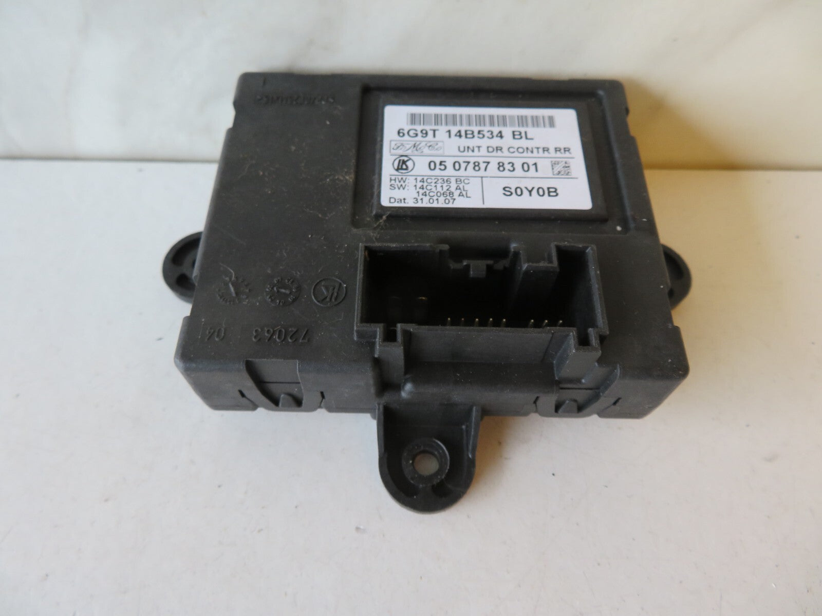 FORD GALAXY MK3 NSR DOOR MOTOR 6G9T-14B534-BL 2007-2010 A1023-7